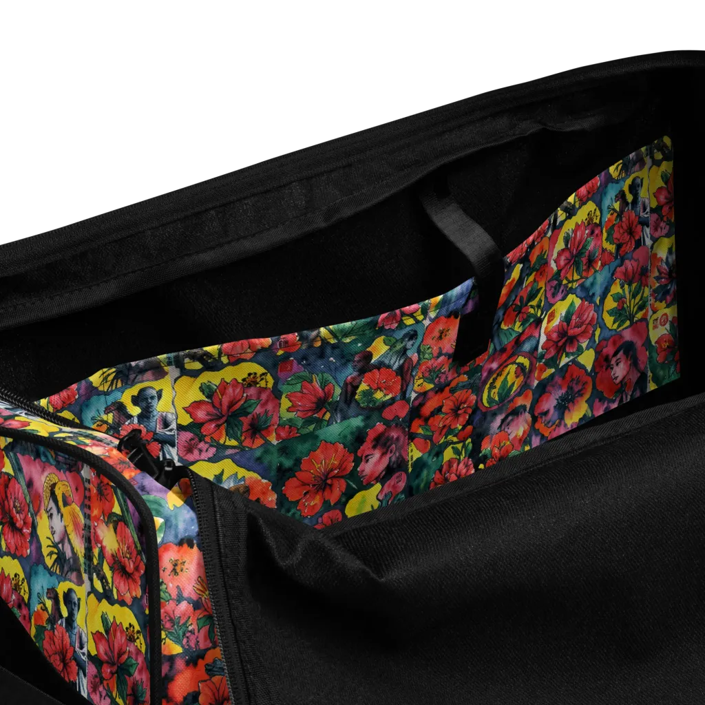 Crimson Garden Myth on Duffle Bag — Product details