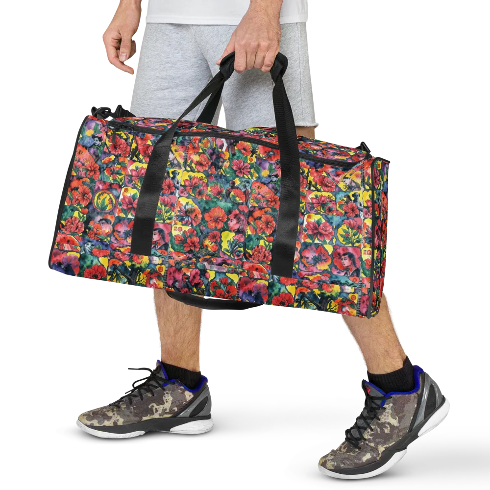 Crimson Garden Myth on Duffle Bag — Back print