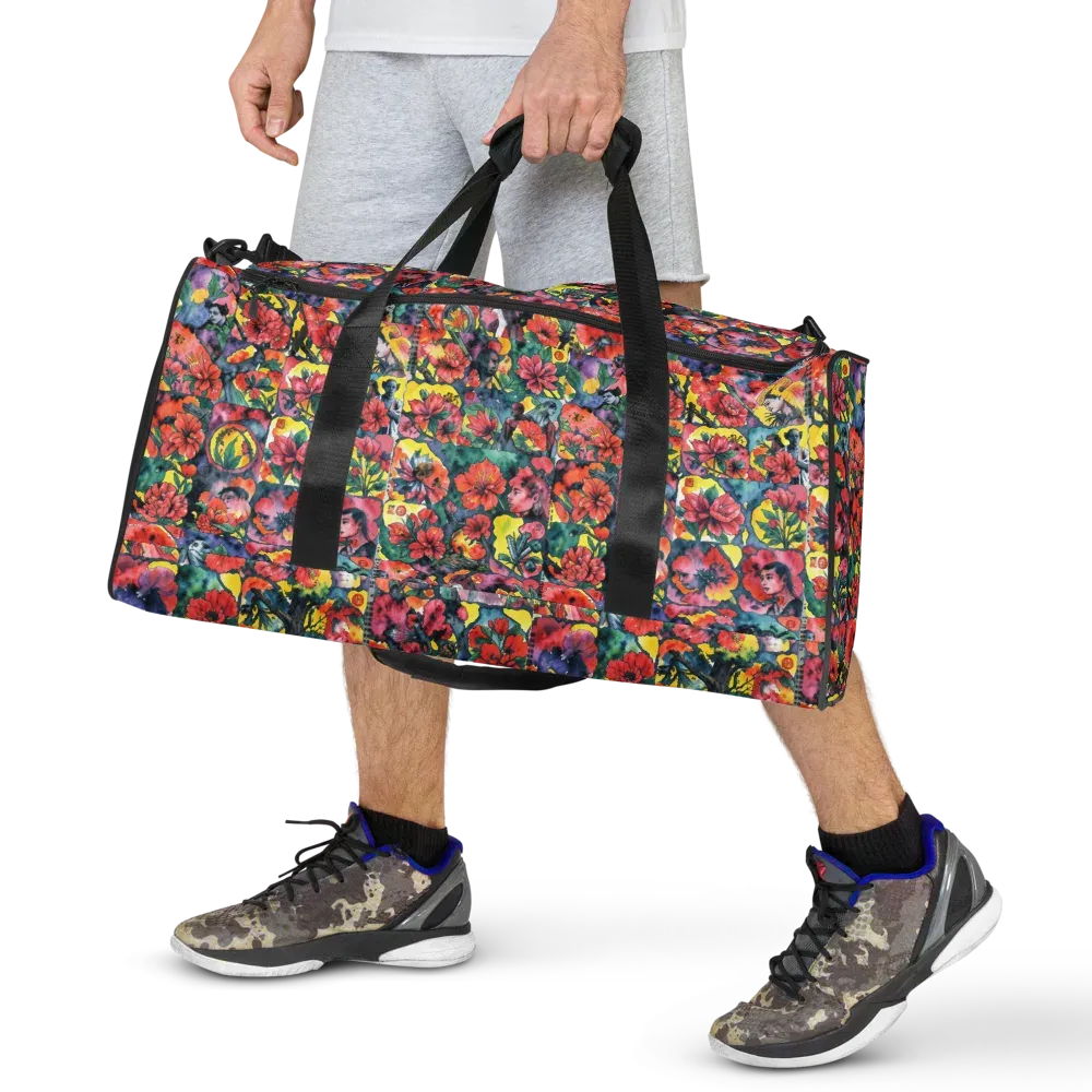 Crimson Garden Myth on Duffle Bag — Back print