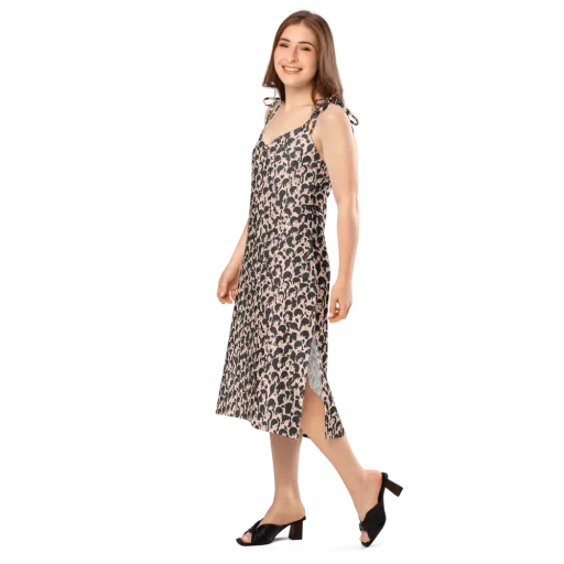 Many Faces on a Slip Dress