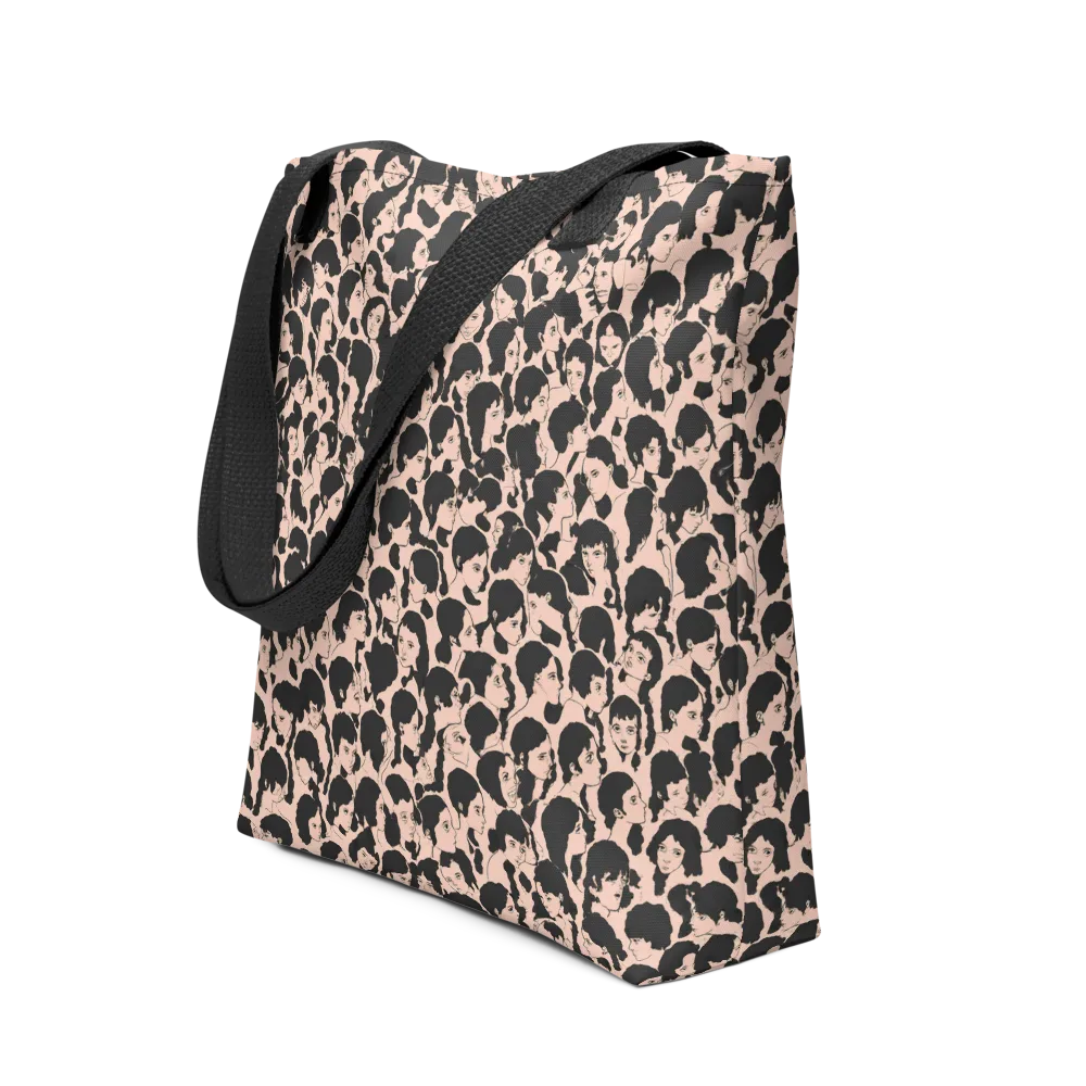 Many Faces on Tote Bag — Print file