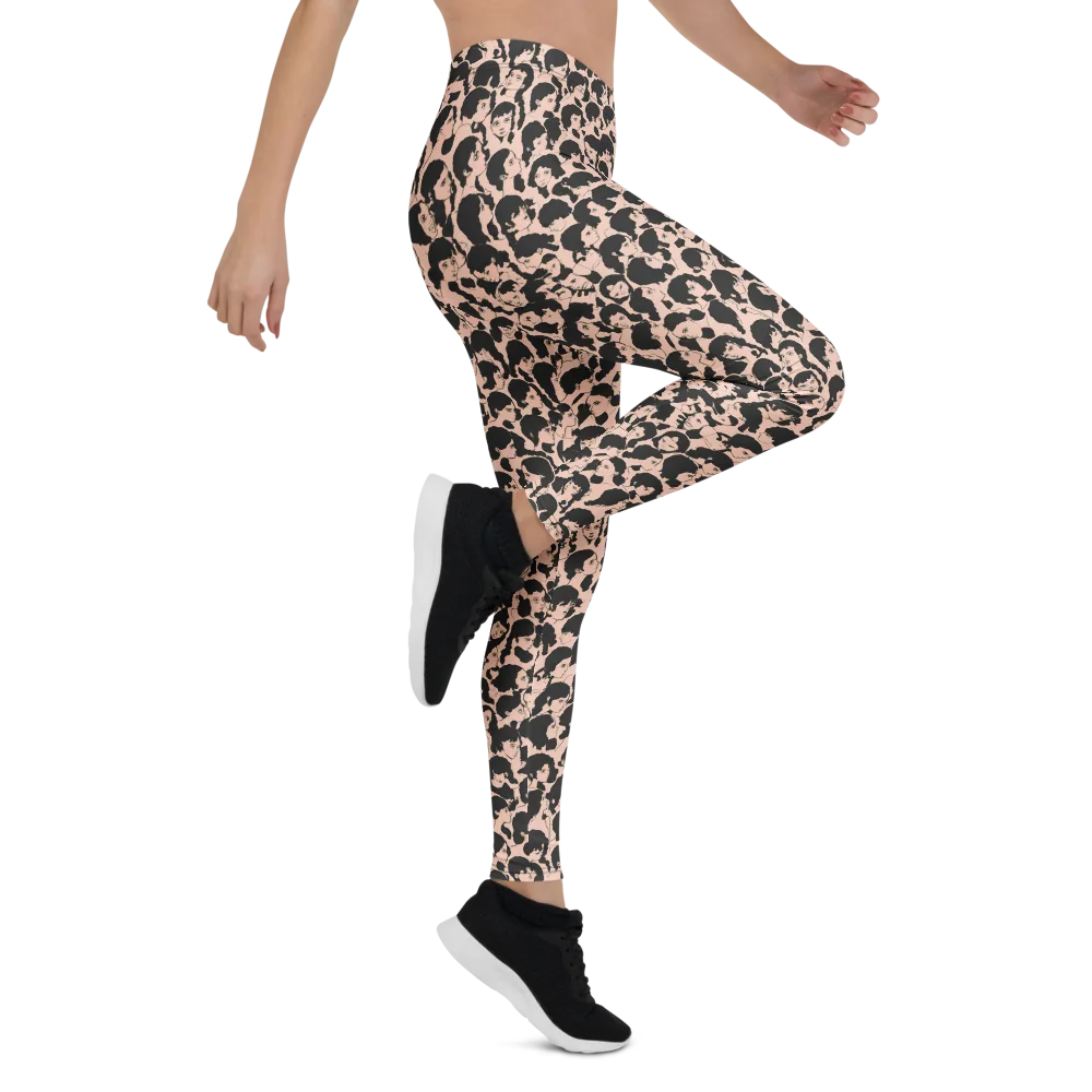 Many Faces on Leggings — Print file