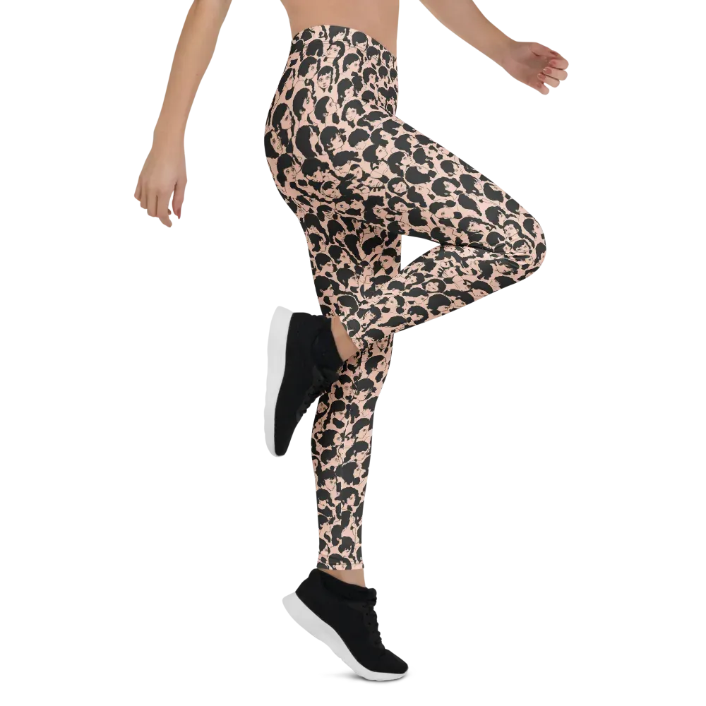 Many Faces on Leggings — Print file