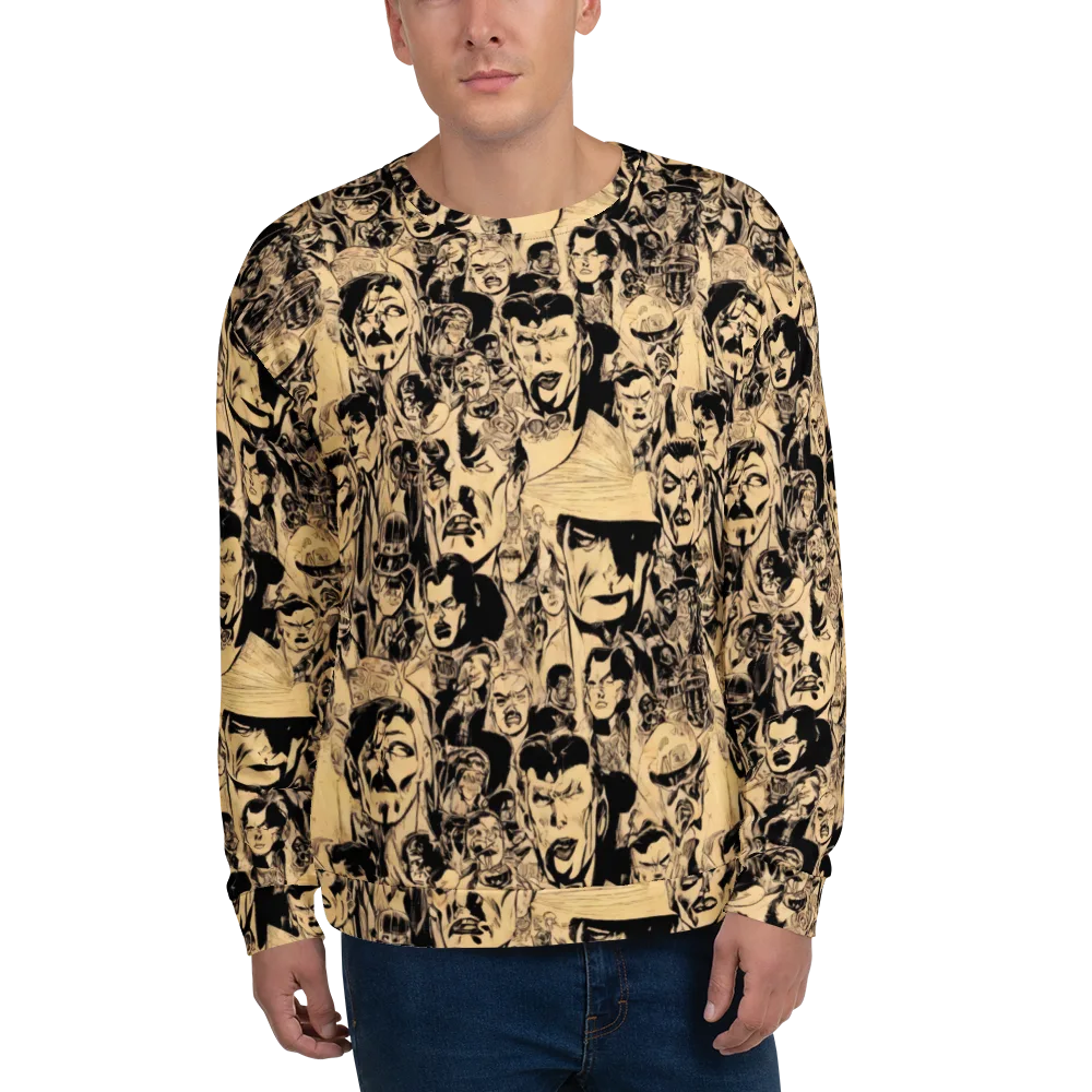 Ink Riot on Sweatshirt — Front