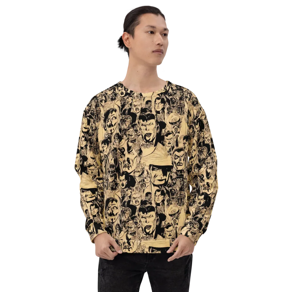Ink Riot on Sweatshirt — Front print