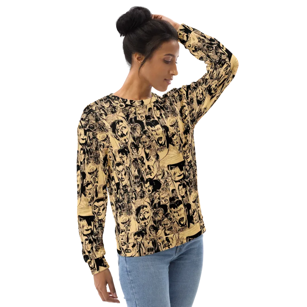 Ink Riot on Sweatshirt — Back print