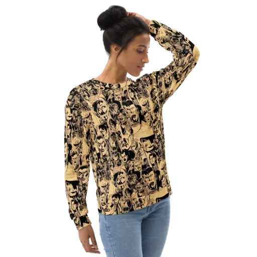 Ink Riot on a Sweatshirt