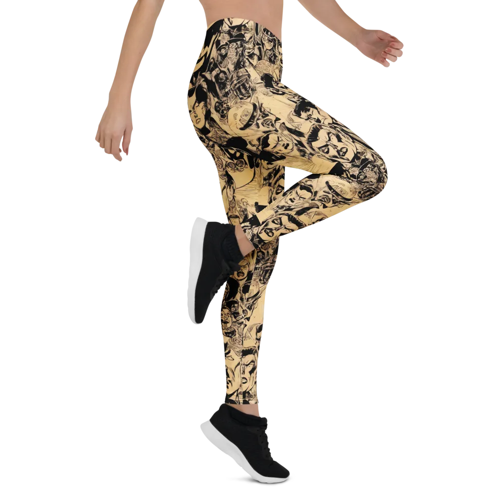 Ink Riot on Leggings — Print file
