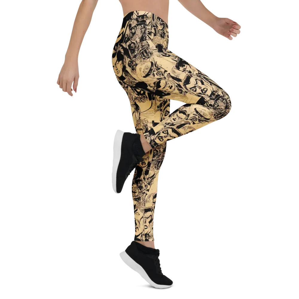 Ink Riot on Leggings — Print file