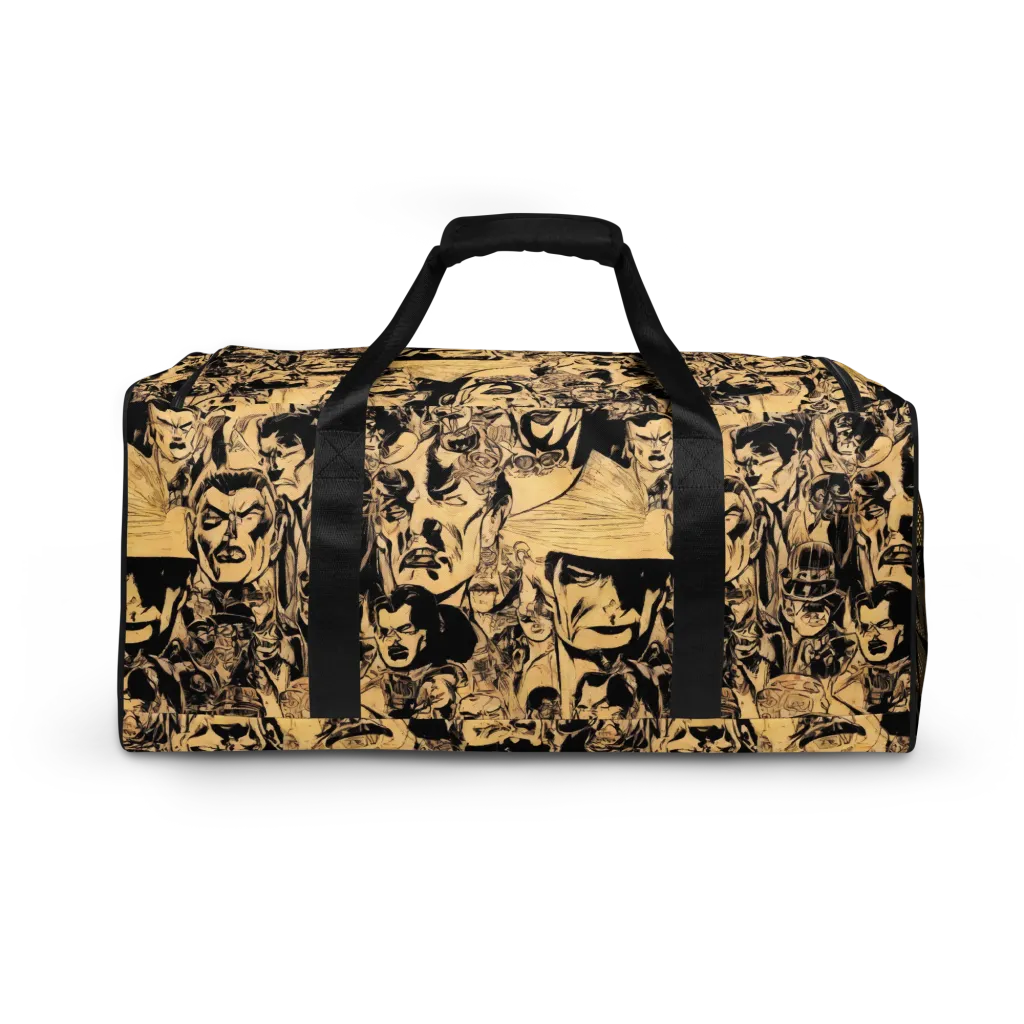 Ink Riot on Duffle Bag — Back print