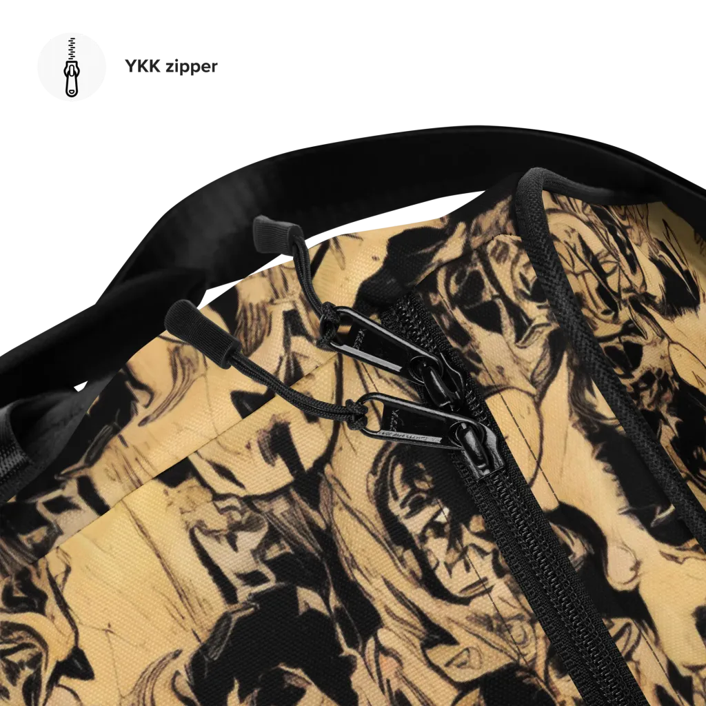 Ink Riot on Duffle Bag — Front print