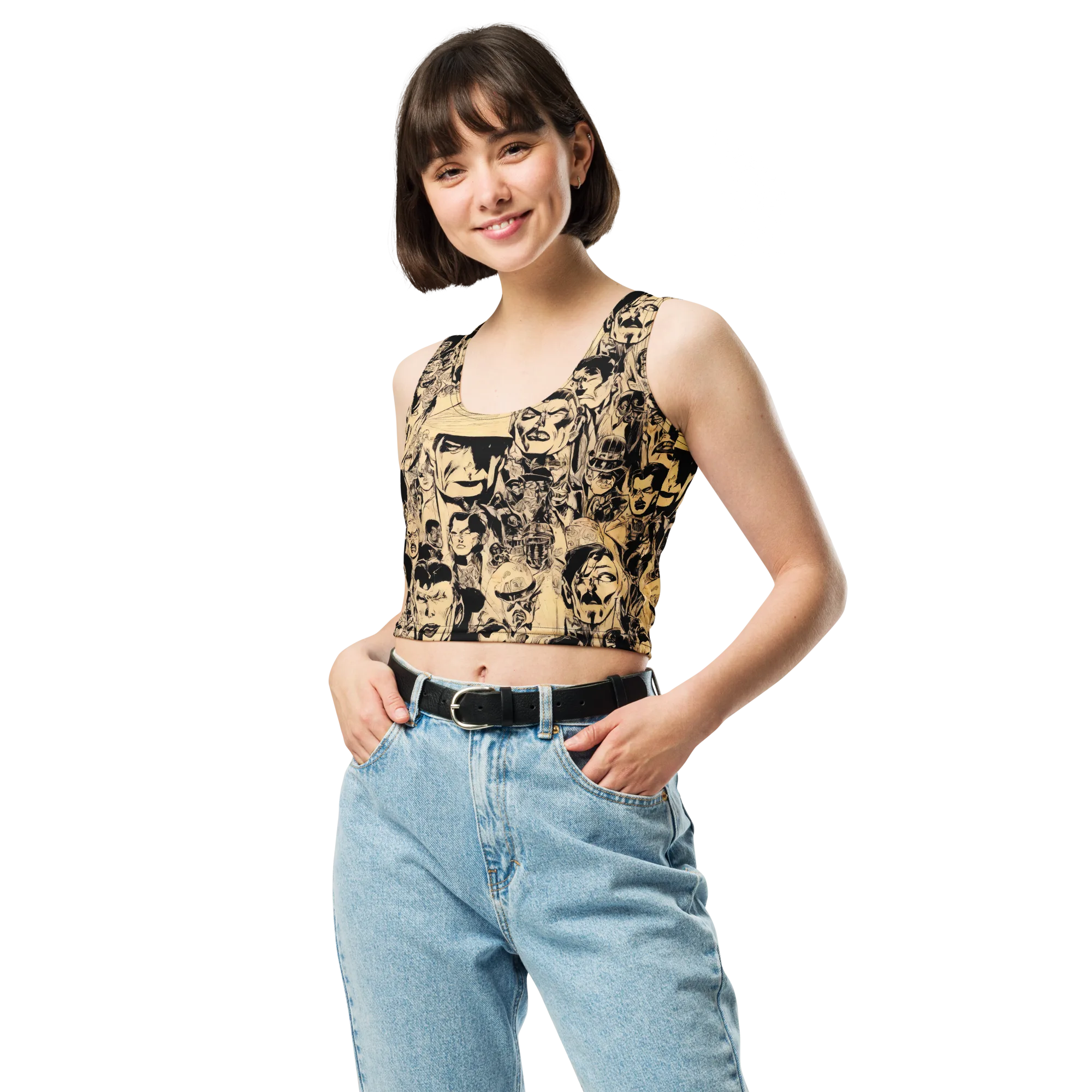 Ink Riot on Crop Top — Print file