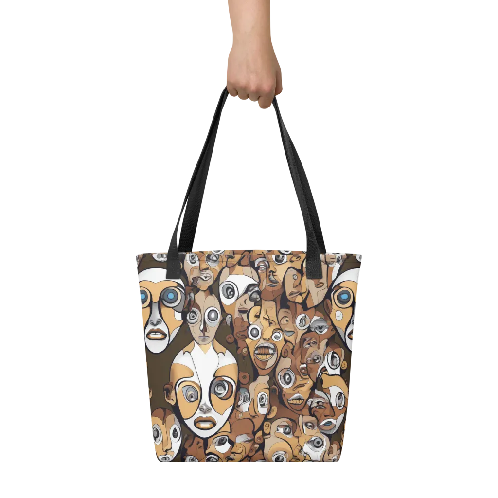 Many-eyed Masquerade on Tote Bag — Print file
