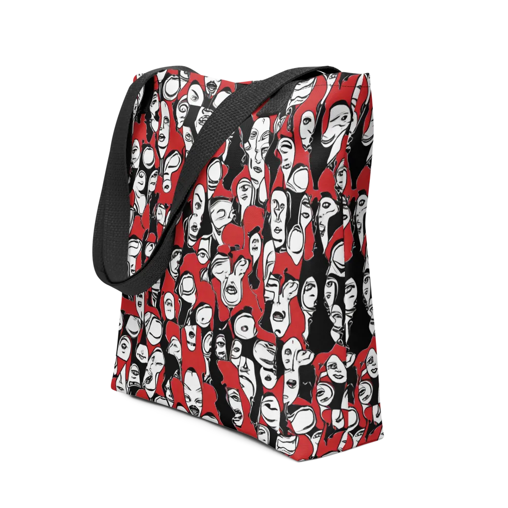 Crimson Chorus on Tote Bag — Print file