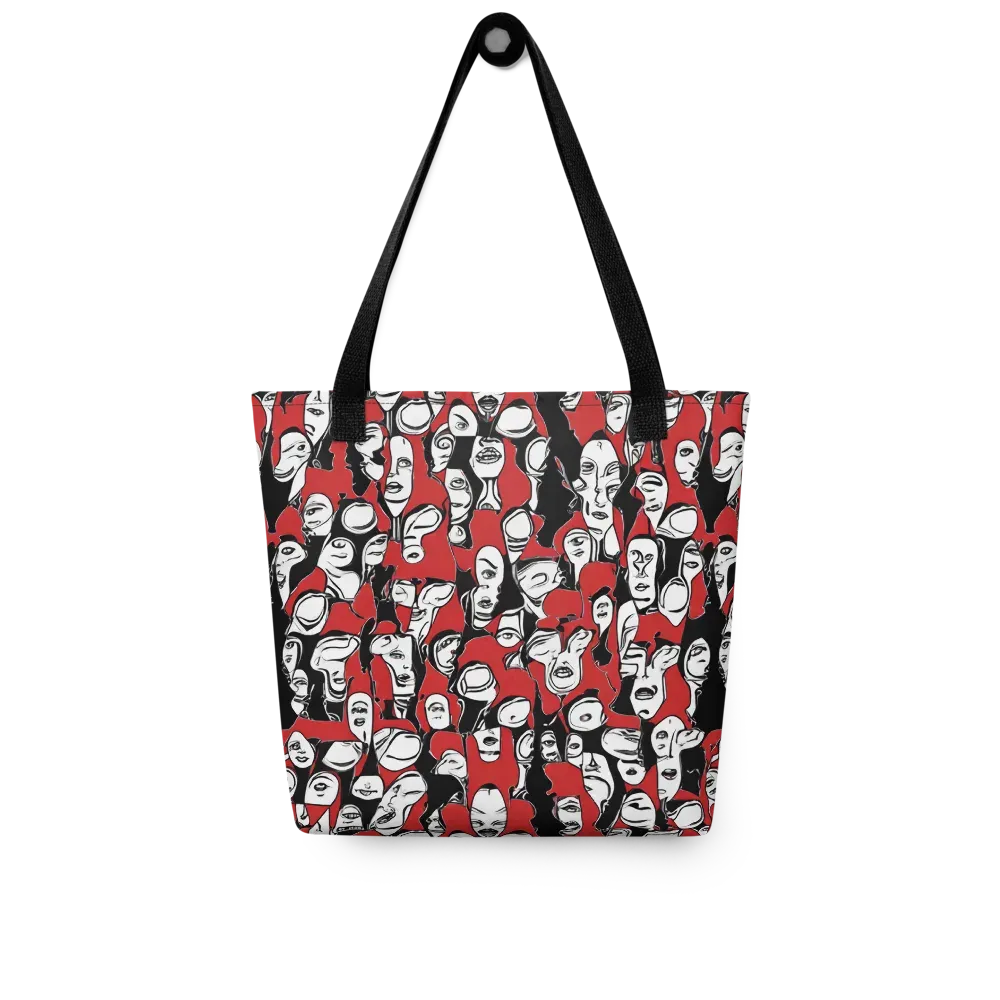 Crimson Chorus on Tote Bag — Front