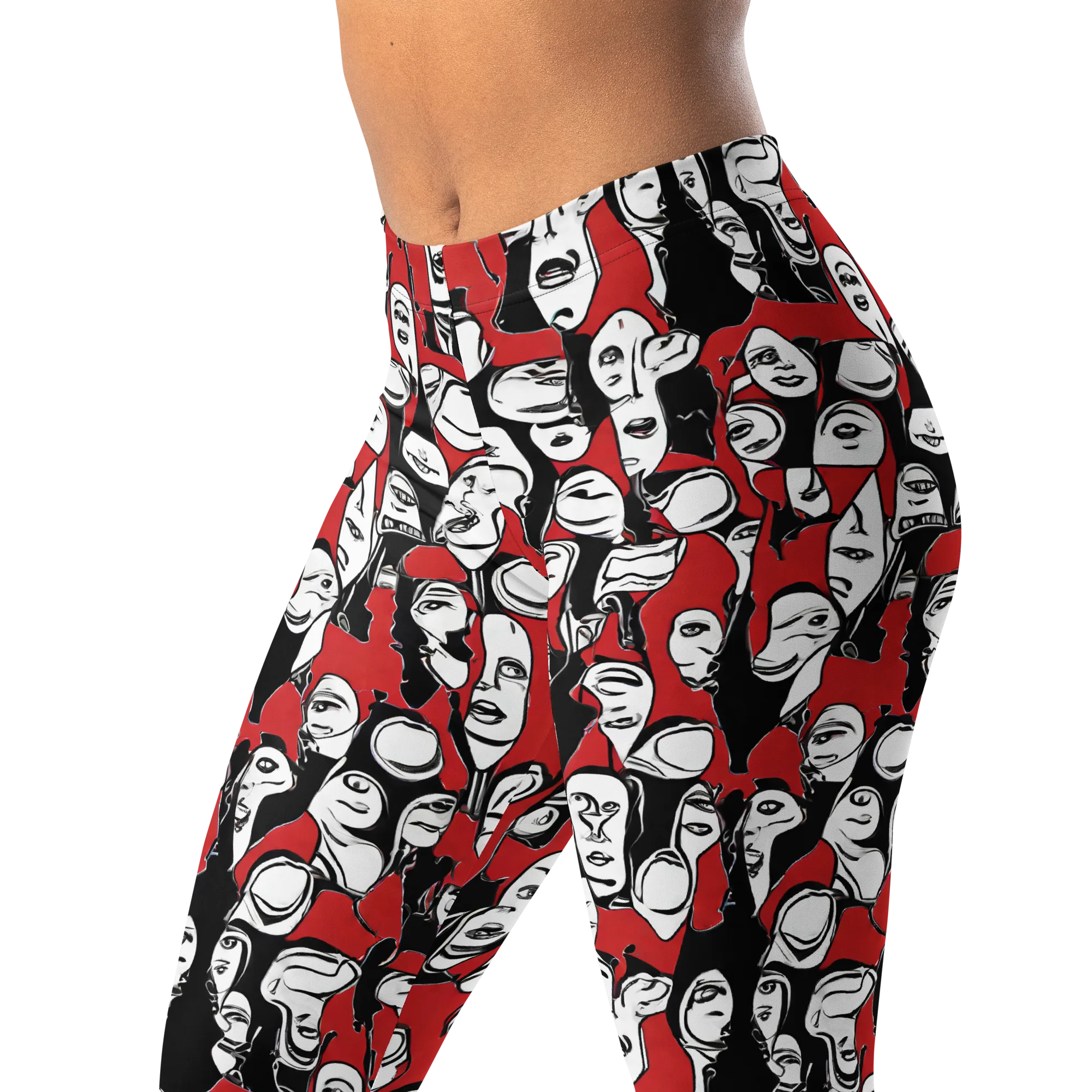 Crimson Chorus on Leggings — Print file