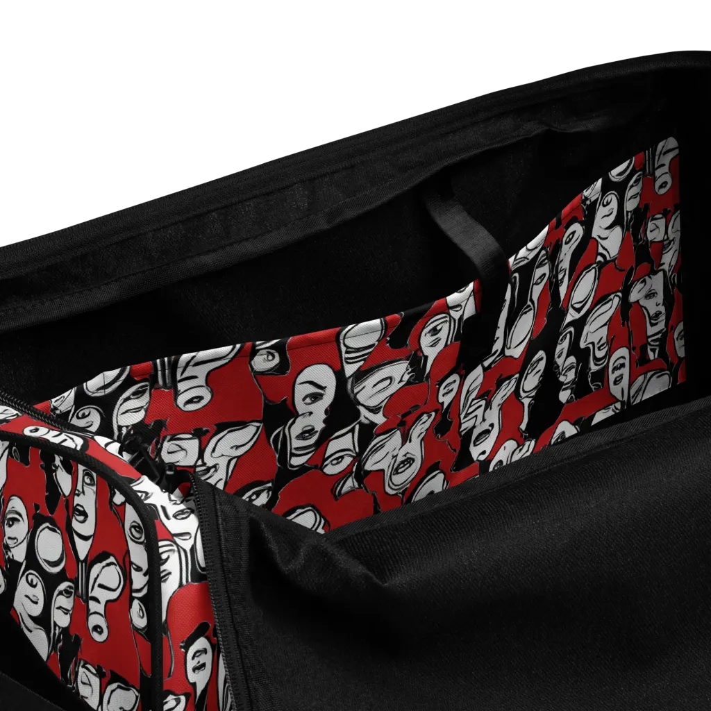 Crimson Chorus on Duffle Bag — Product details