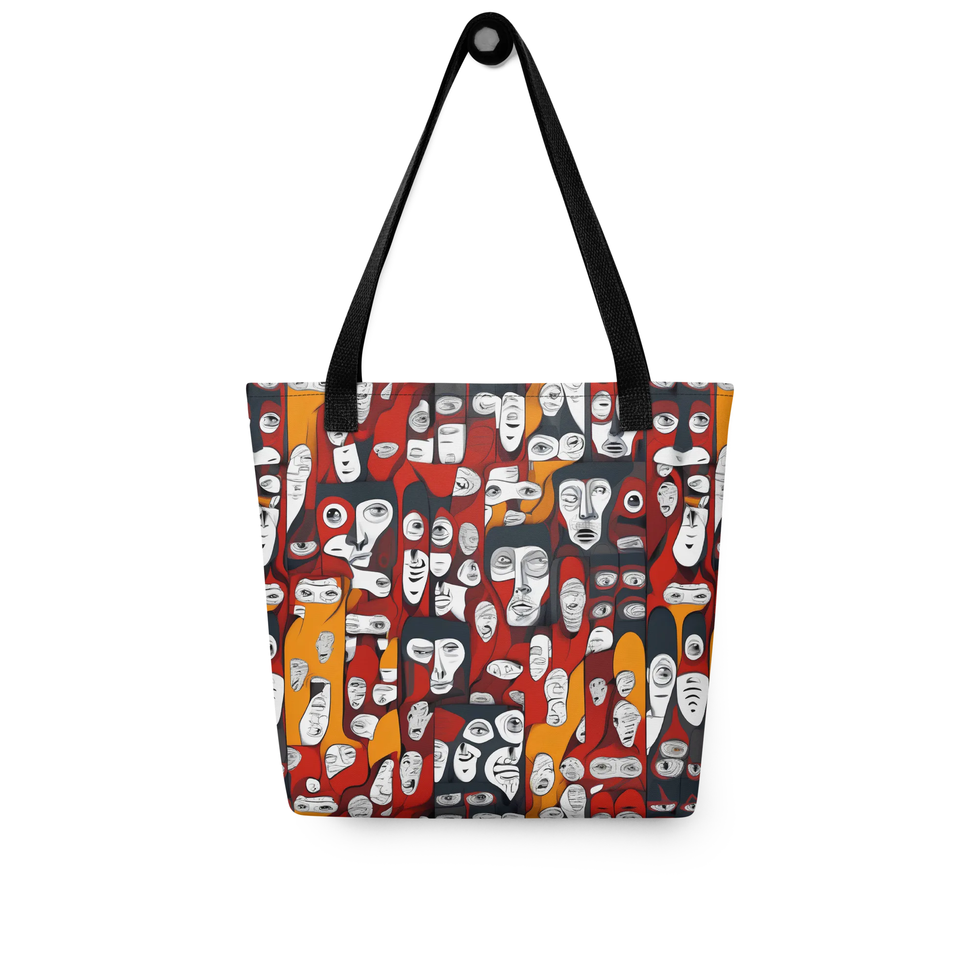Crimson Visions on Tote Bag — Front