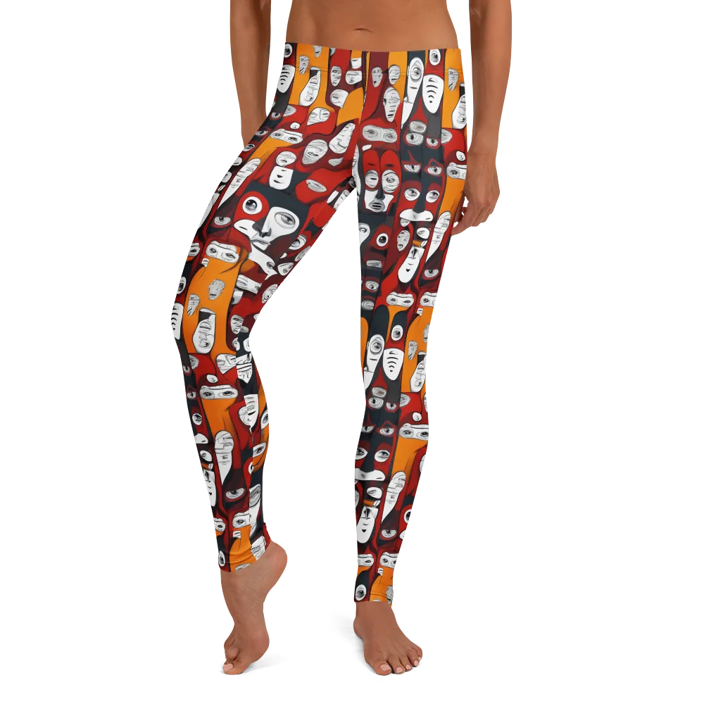 Crimson Visions on Leggings — Print file