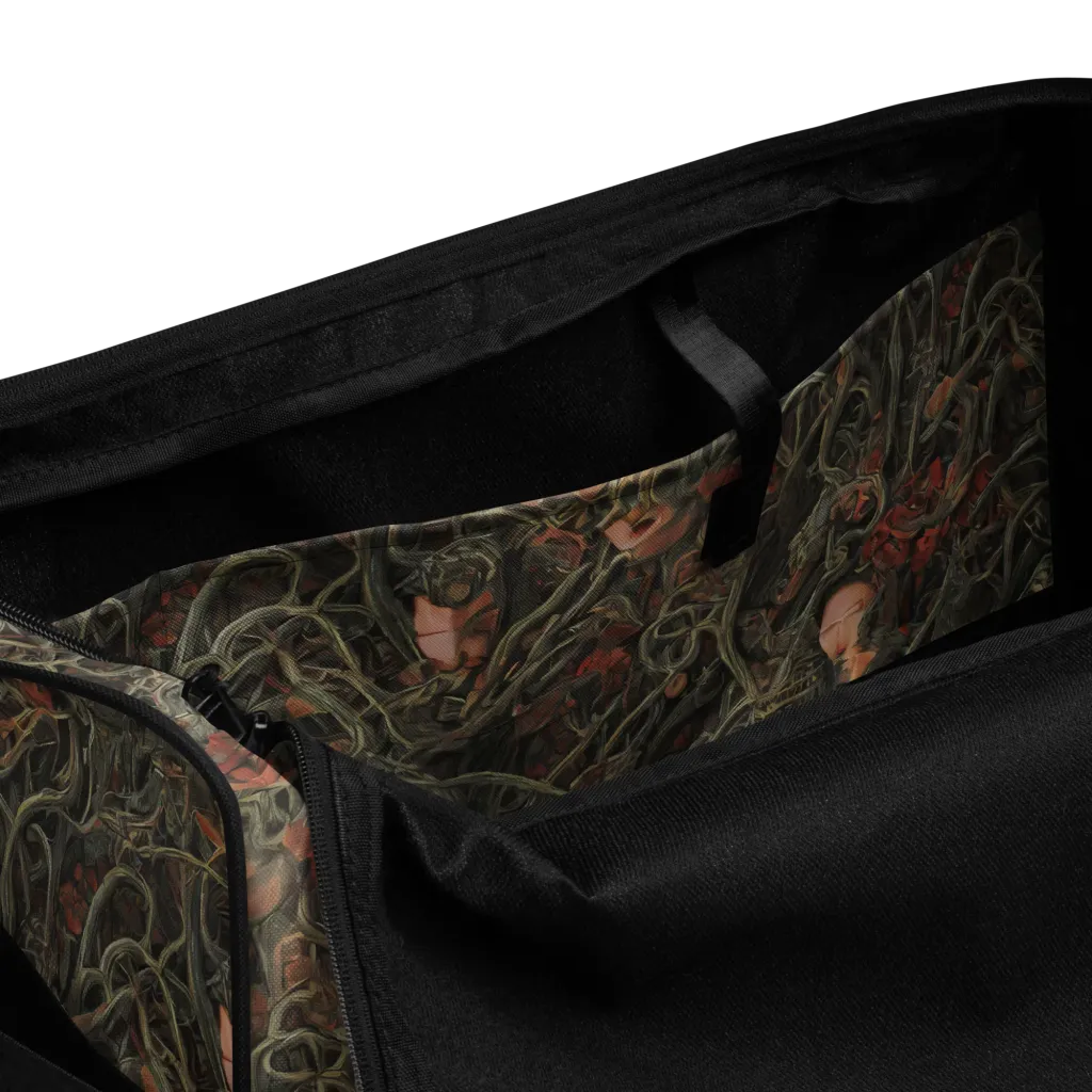 Olive Labyrinth on Duffle Bag — Product details