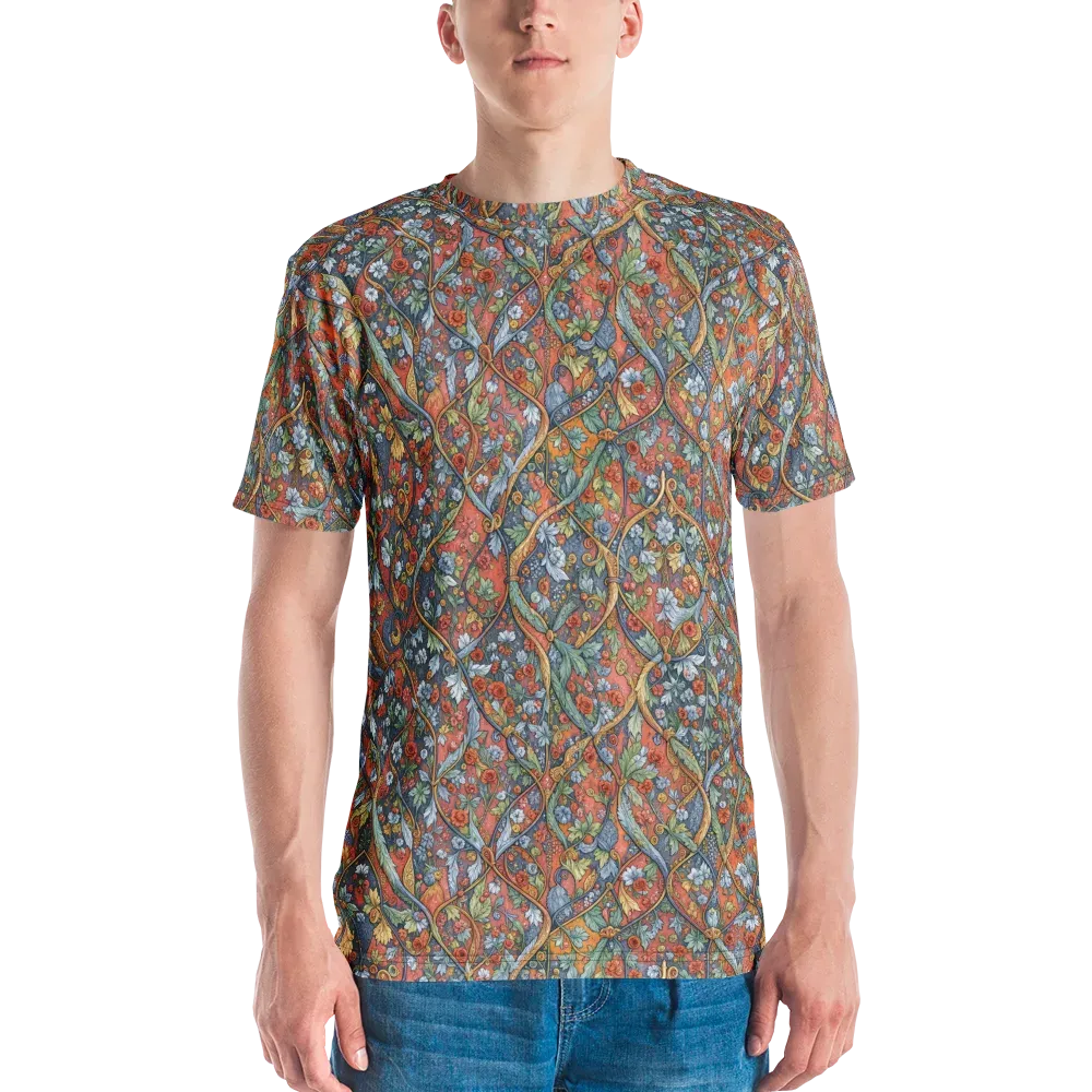 Morris Afterglow on Men's Crew Neck T-Shirt — Front