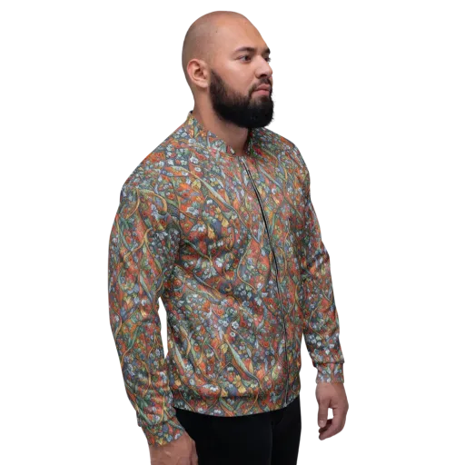 Morris Afterglow on a Bomber Jacket