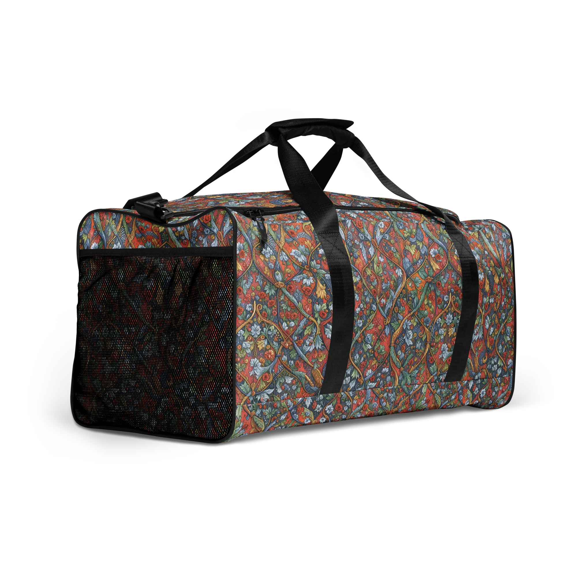 Morris Afterglow on Duffle Bag — Front print