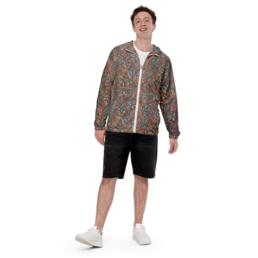 Morris Afterglow on a Men's Windbreaker
