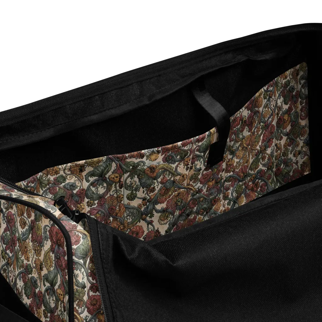 Velvet Herbarium on Duffle Bag — Product details
