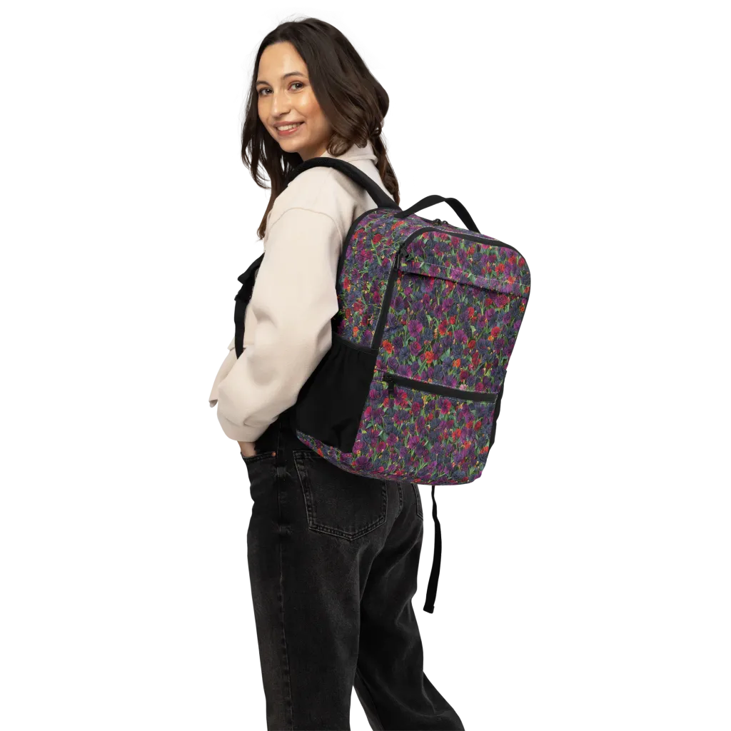 Velvet Nocturne on Utility Backpack — Top print