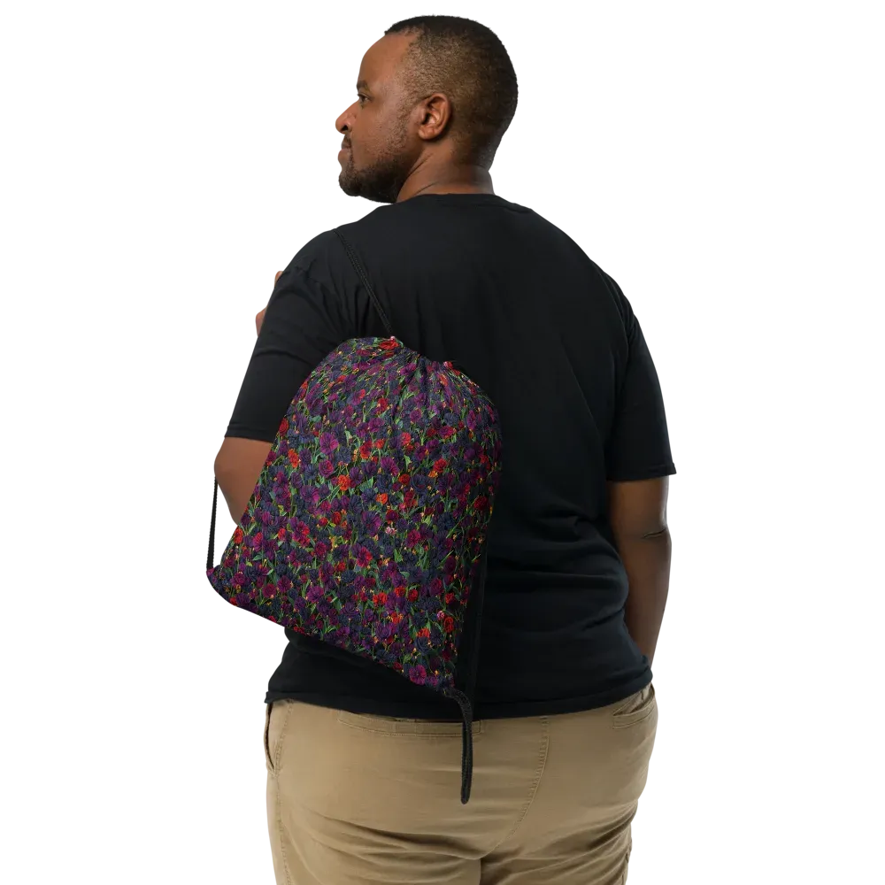 Velvet Nocturne on Drawstring Bag — Print file