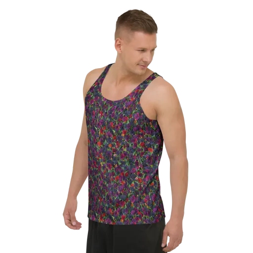 Velvet Nocturne on a Men's Tank Top