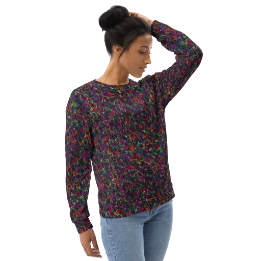 Velvet Nocturne on a Sweatshirt