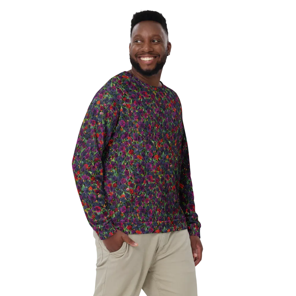 Velvet Nocturne on Sweatshirt — Front print