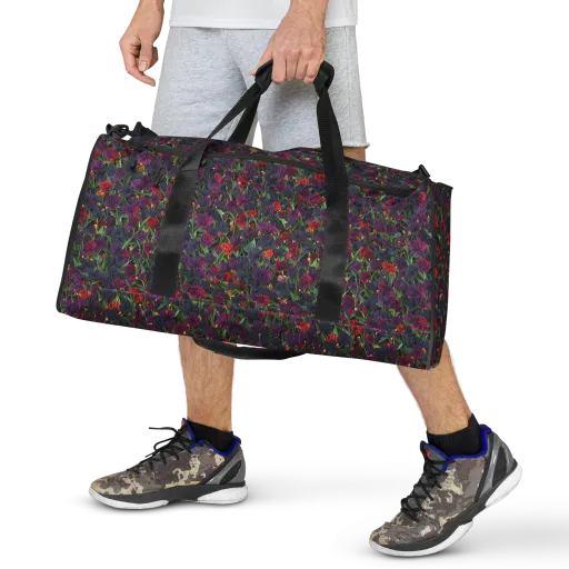 Velvet Nocturne on a Duffle Bag
