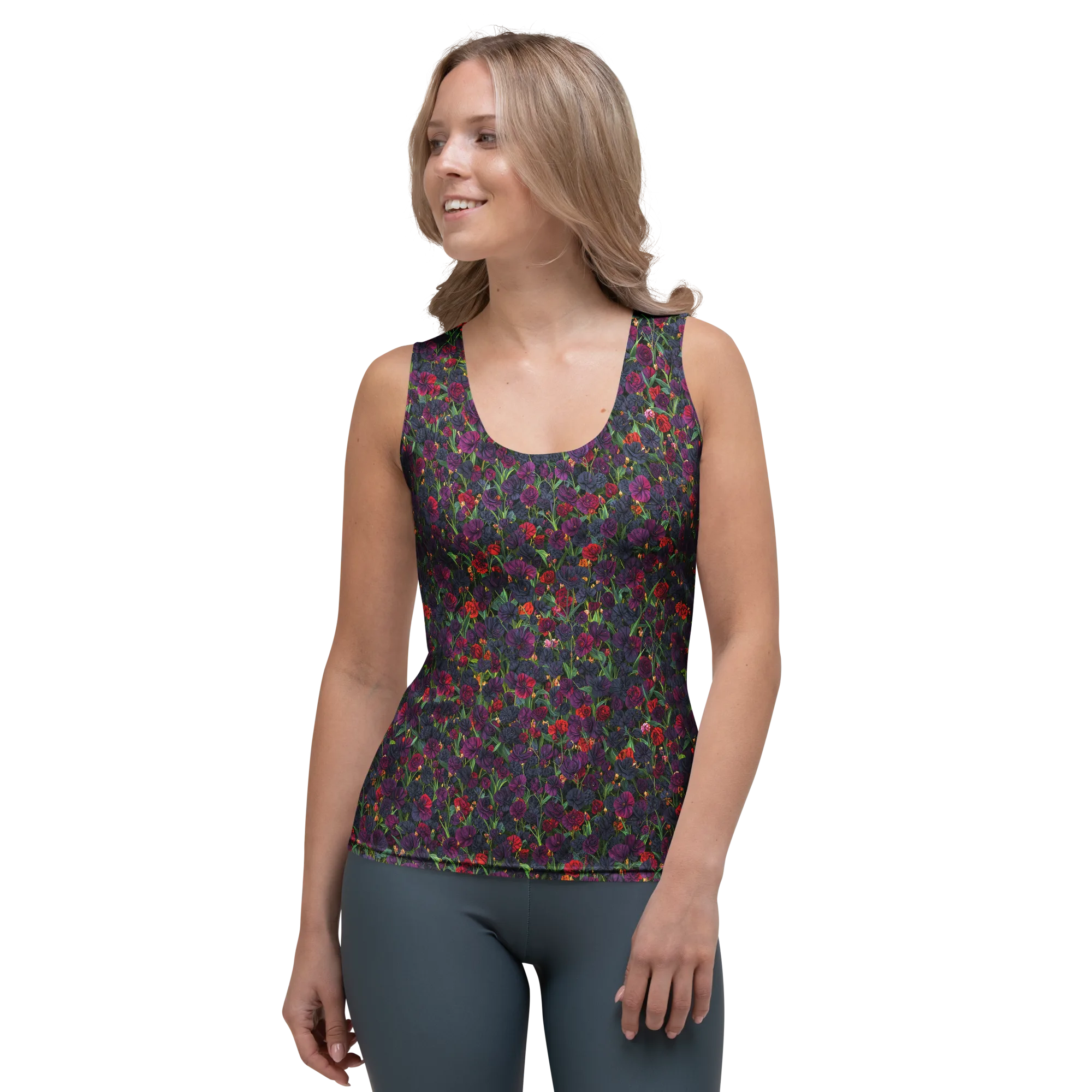 Velvet Nocturne on Women's Tank Top — Front