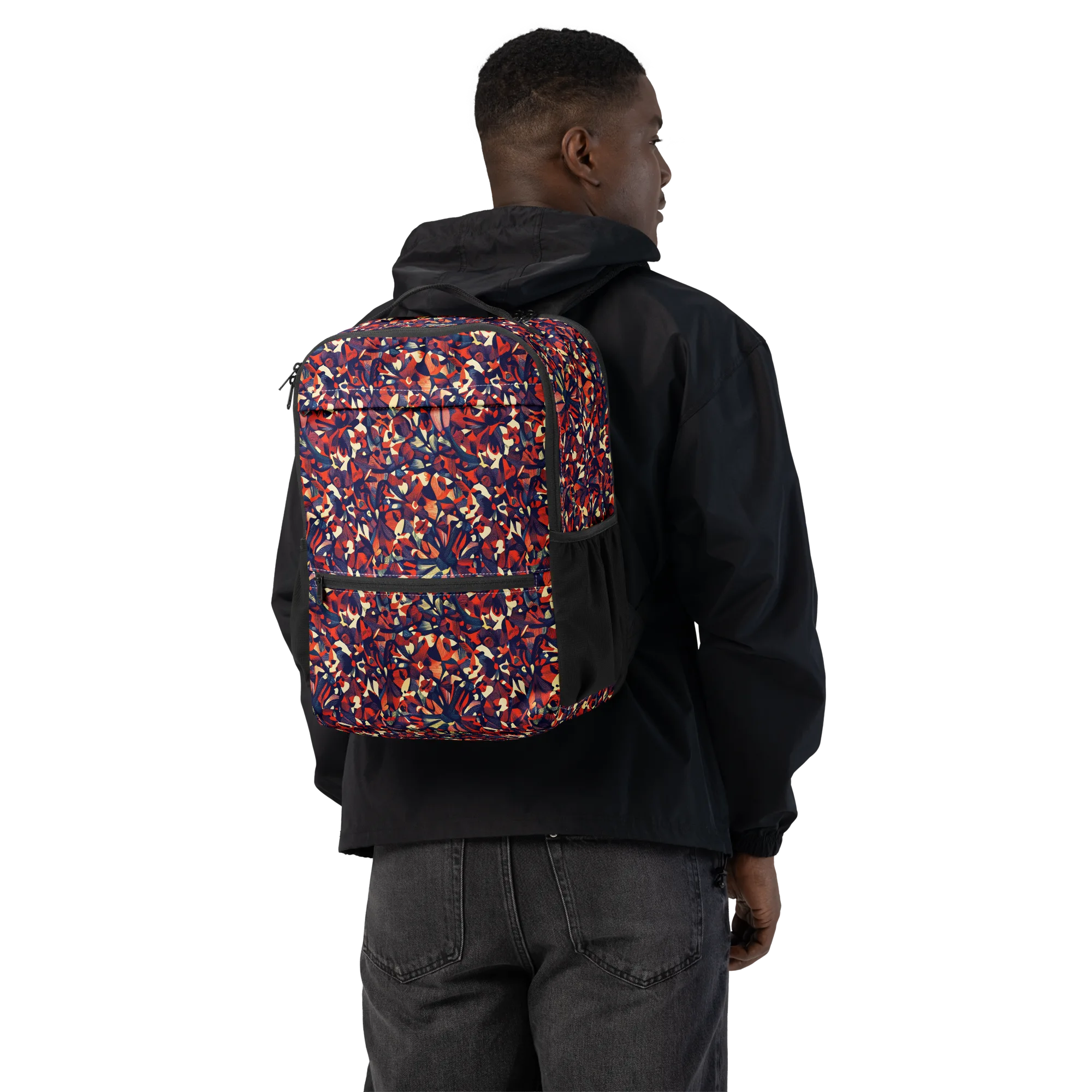 Ember Garden on Utility Backpack — Back