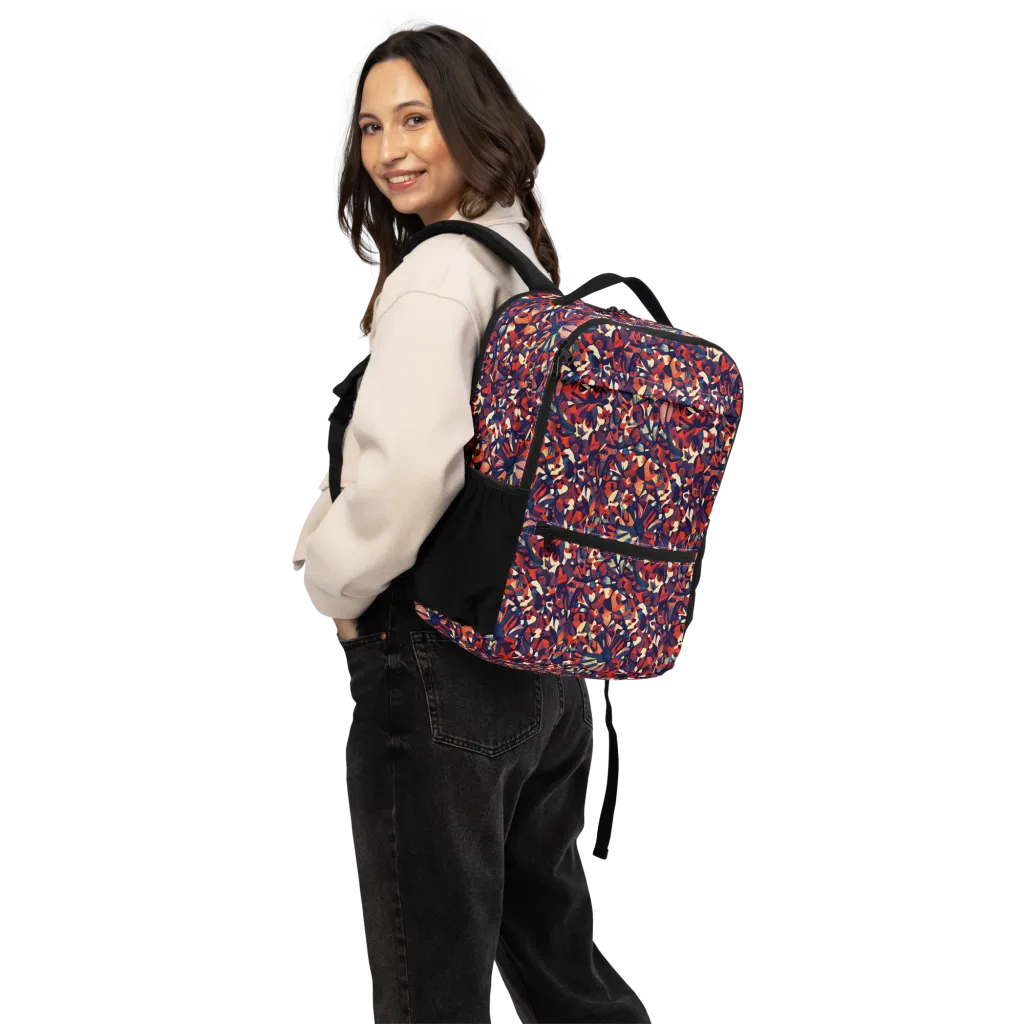 Ember Garden on Utility Backpack — Top print