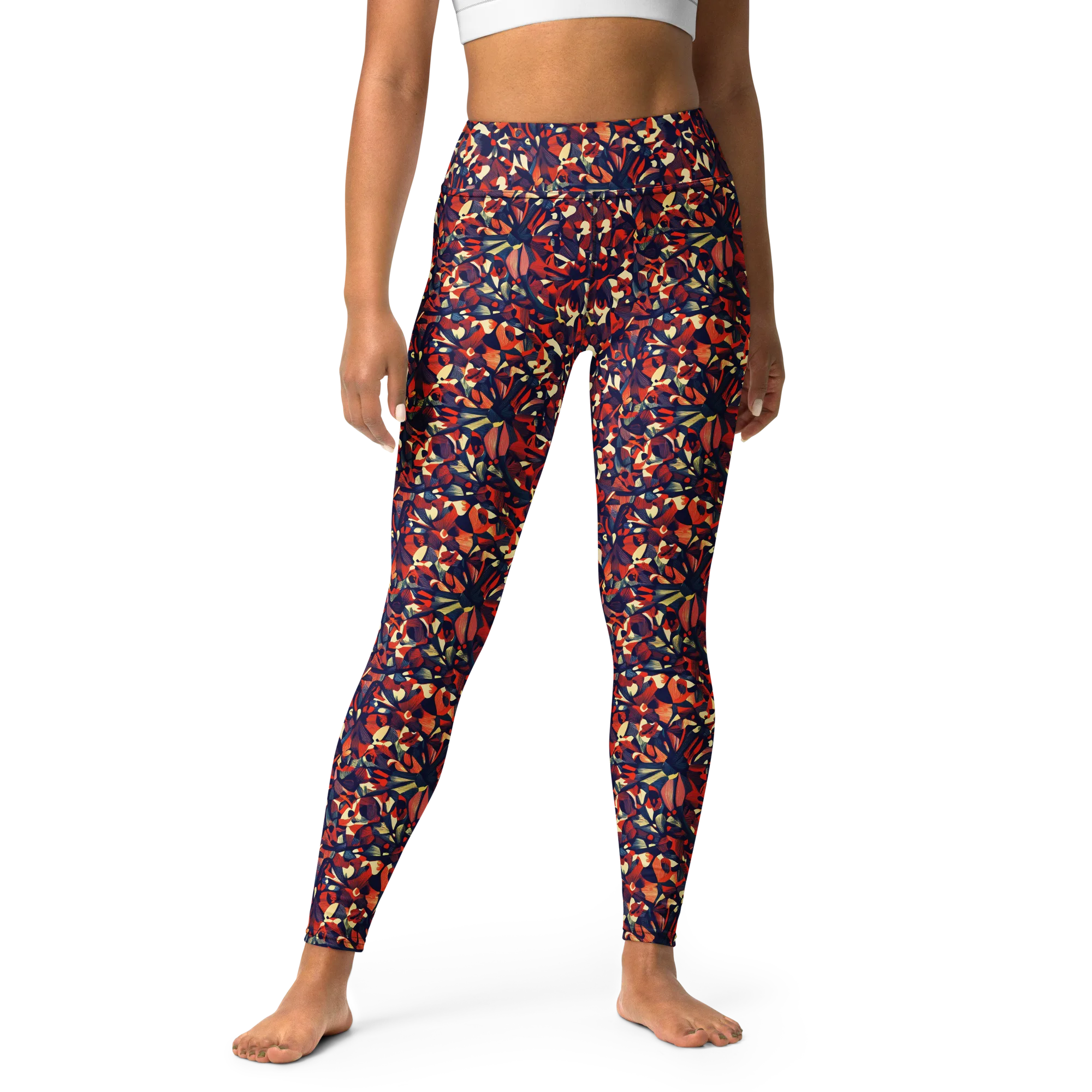 Ember Garden on Yoga Leggings — Print file