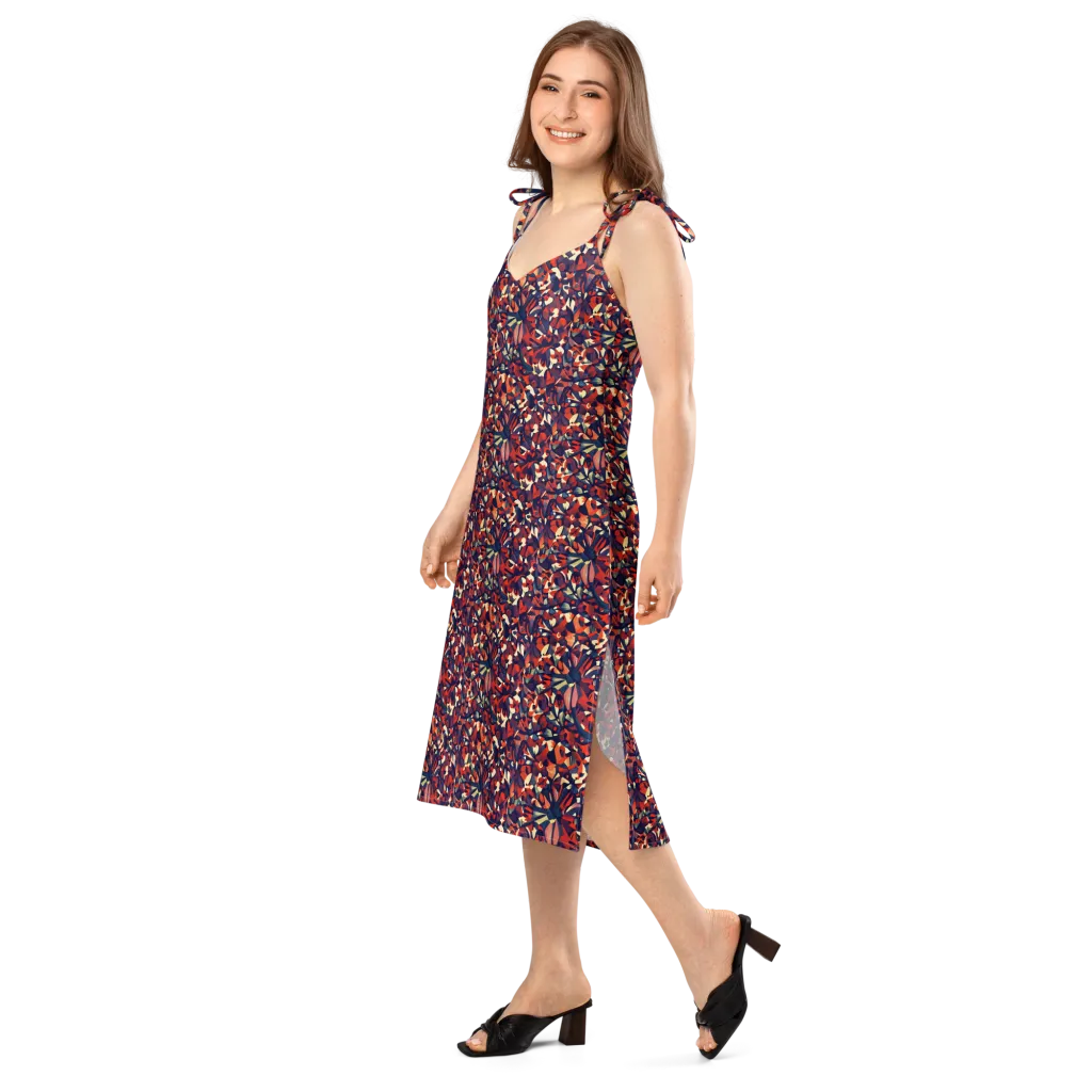 Ember Garden on Slip Dress — Left Front