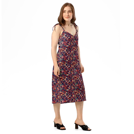 Ember Garden on a Slip Dress