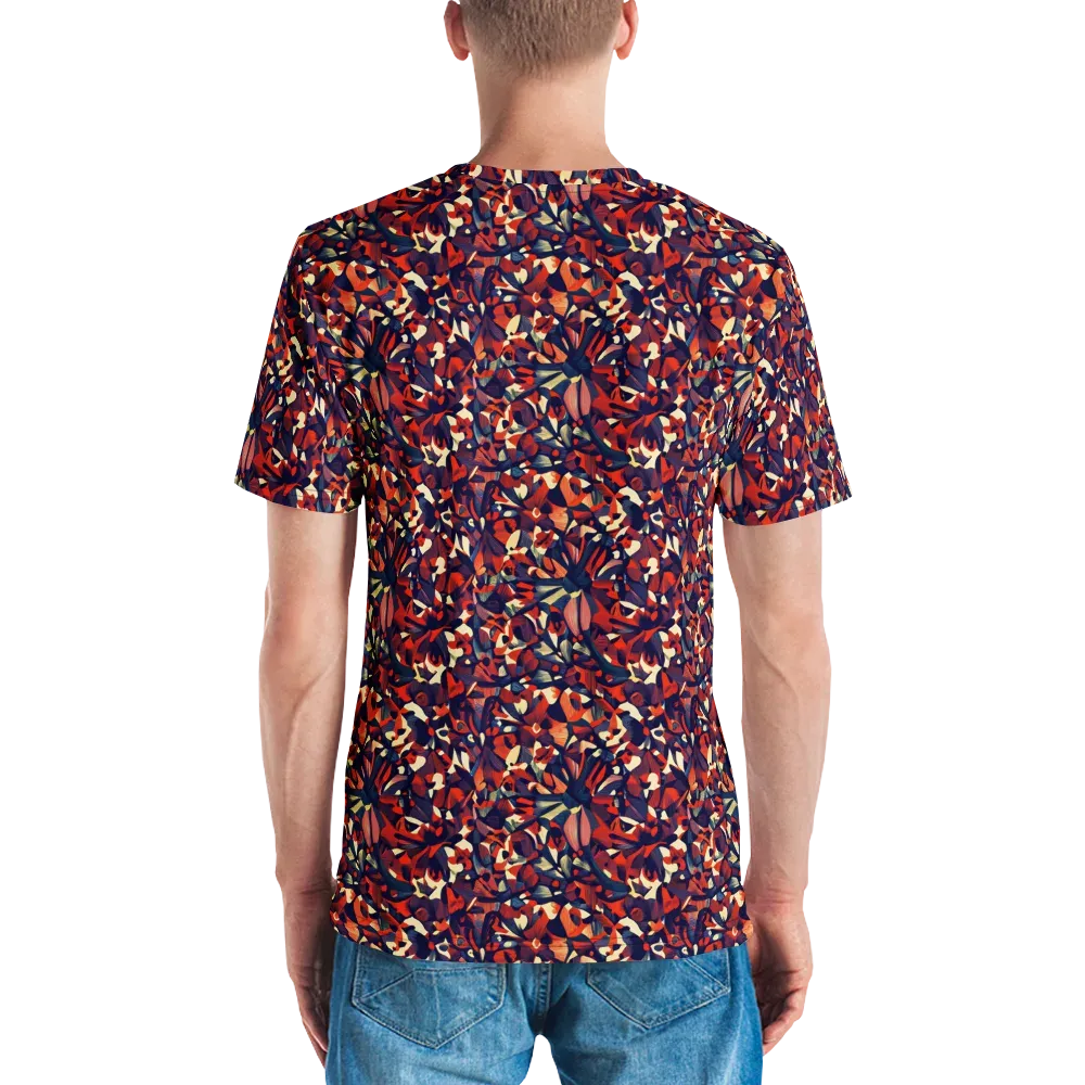 Ember Garden on Men's Crew Neck T-Shirt — Back