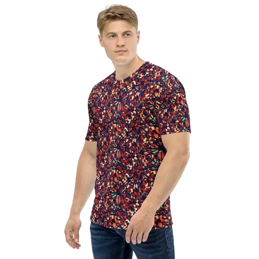 Ember Garden on a Men's Crew Neck T-Shirt