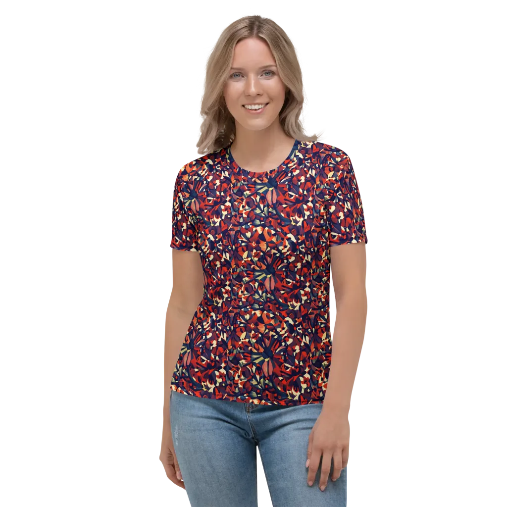 Ember Garden on Women's Crew Neck T-Shirt — Front
