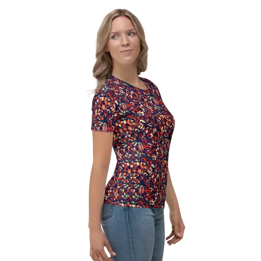 Ember Garden on a Women's Crew Neck T-Shirt