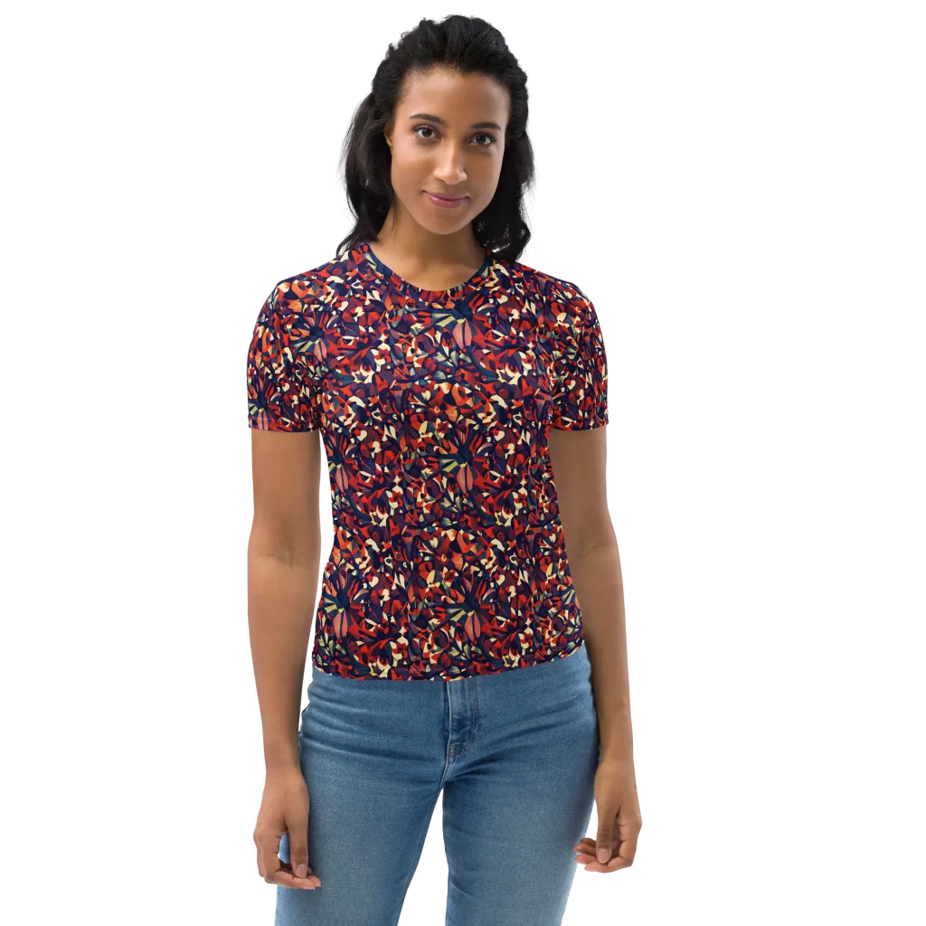 Ember Garden on Women's Crew Neck T-Shirt — Print file