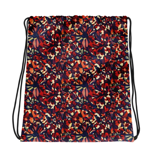 Ember Garden on a Drawstring Bag