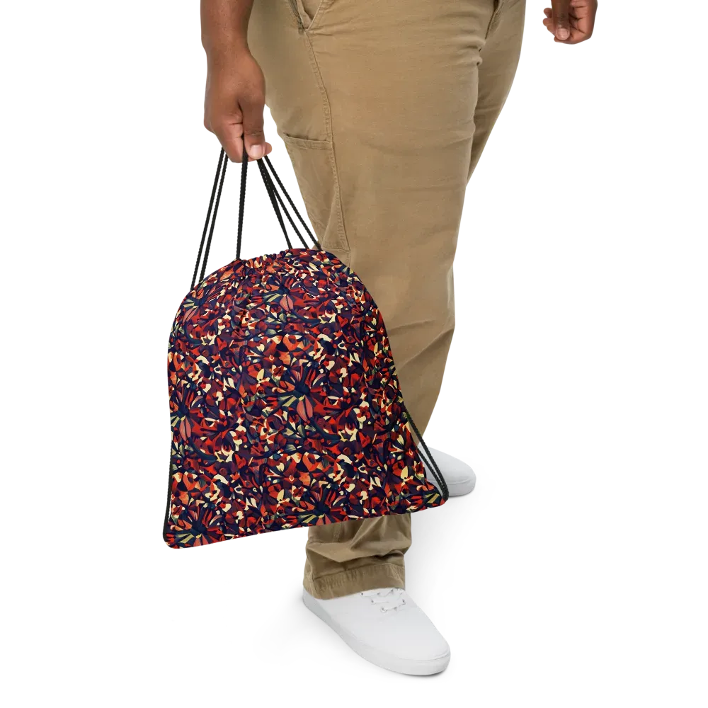 Ember Garden on Drawstring Bag — Print file