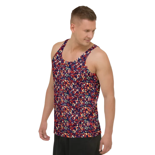 Ember Garden on a Men's Tank Top