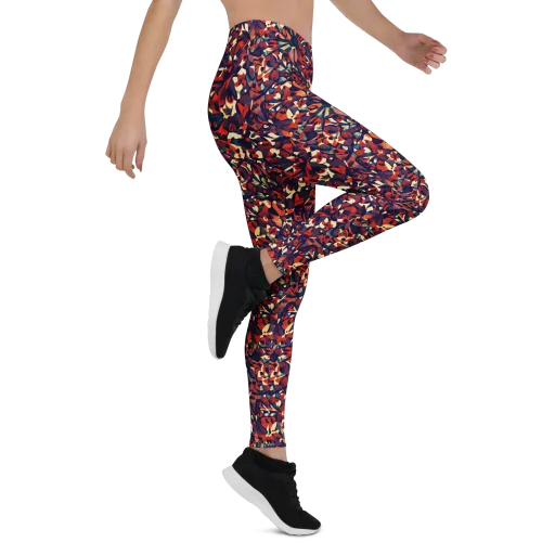 Ember Garden on a Leggings